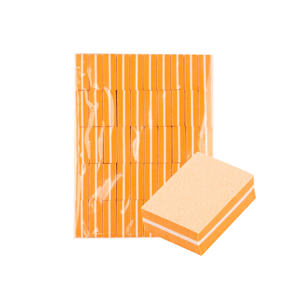 Mini orange block 50 pcs — packaging