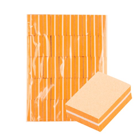 Mini bloc orange 50 pcs — emballage