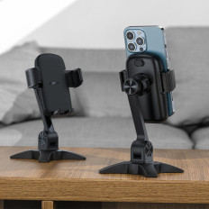 Stojalo Stand Gravitacijski ročaj za črni telefon