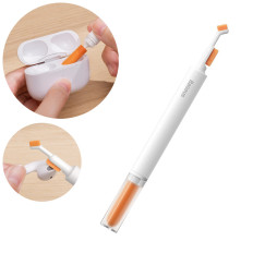 Nettoyage brosse casque de casque de clavier souris électronique blanc