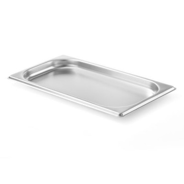 GN 1/3 container 20 mm stainless steel - Hendi 800409