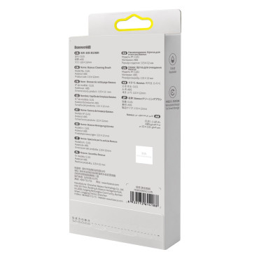 Pennello per la pulizia Cuffia Tastiera Tastiera Mouse Bianco