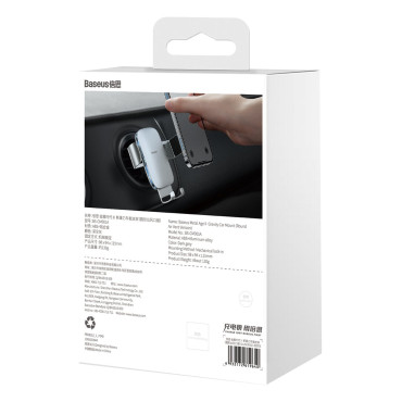 Gravitational Phone Holder voor Round Grilles Metal Elei II Dark Grey