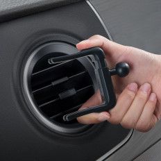 Gravitational Phone Holder voor Round Grilles Metal Elei II Dark Grey