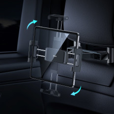 Automašīnas turētājs priekšgala priekšmetu par planšetdatoru JoyRide Pro Black