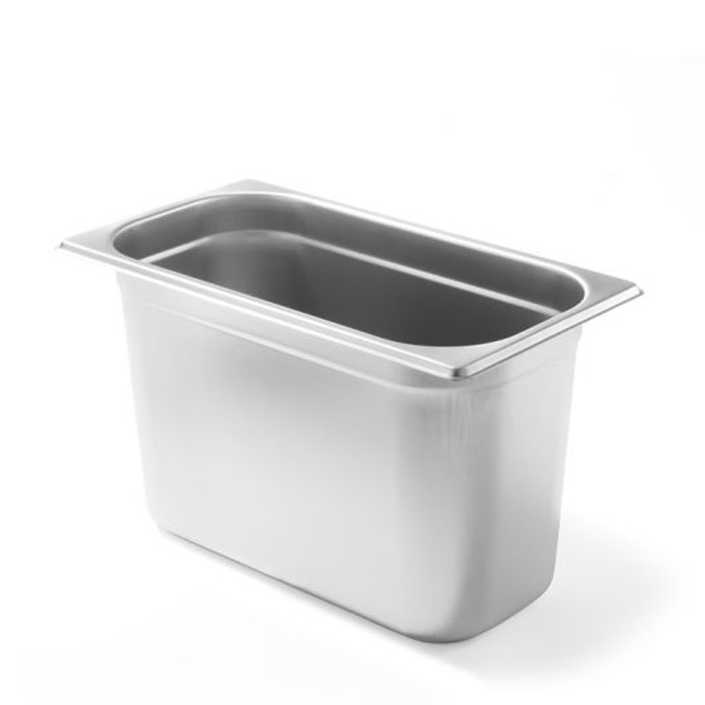 Aço inoxidável de 150 mm do recipiente GN 1/3 - Hendi 800447