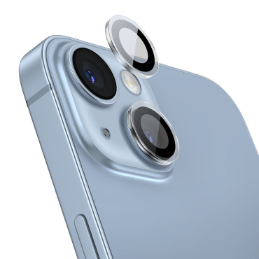 Edzett üveg iPhone 14/14 plusz lencse átlátszó + tisztító készlet
