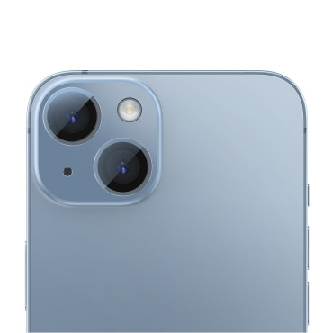 Edzett üveg iPhone 14/14 plusz lencse átlátszó + tisztító készlet