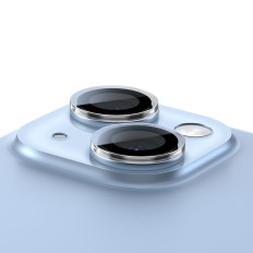 Gehard glas voor iPhone 14/14 plus lenzen Transparant + reinigingsset
