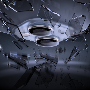 Vidrio templado para iPhone 14/14 Plus Lentes transparente + Set de limpieza