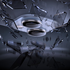 Vidrio templado para iPhone 14/14 Plus Lentes transparente + Set de limpieza