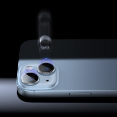 Edzett üveg iPhone 14/14 plusz lencse átlátszó + tisztító készlet