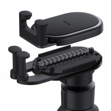 Držalo za avtomobile za prezračevanje Checkering Stabilne serije Black
