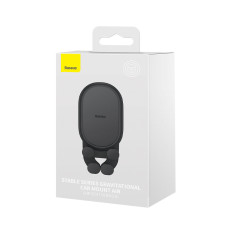 Držalo za avtomobile za prezračevanje Checkering Stabilne serije Black