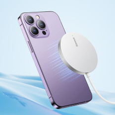 Malá indukční nakladač pro MagSafe Simple Mini3 15W černá