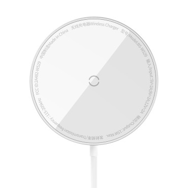 Majhen indukcijski nakladalec za Magsafe Simple Mini3 15W Silver
