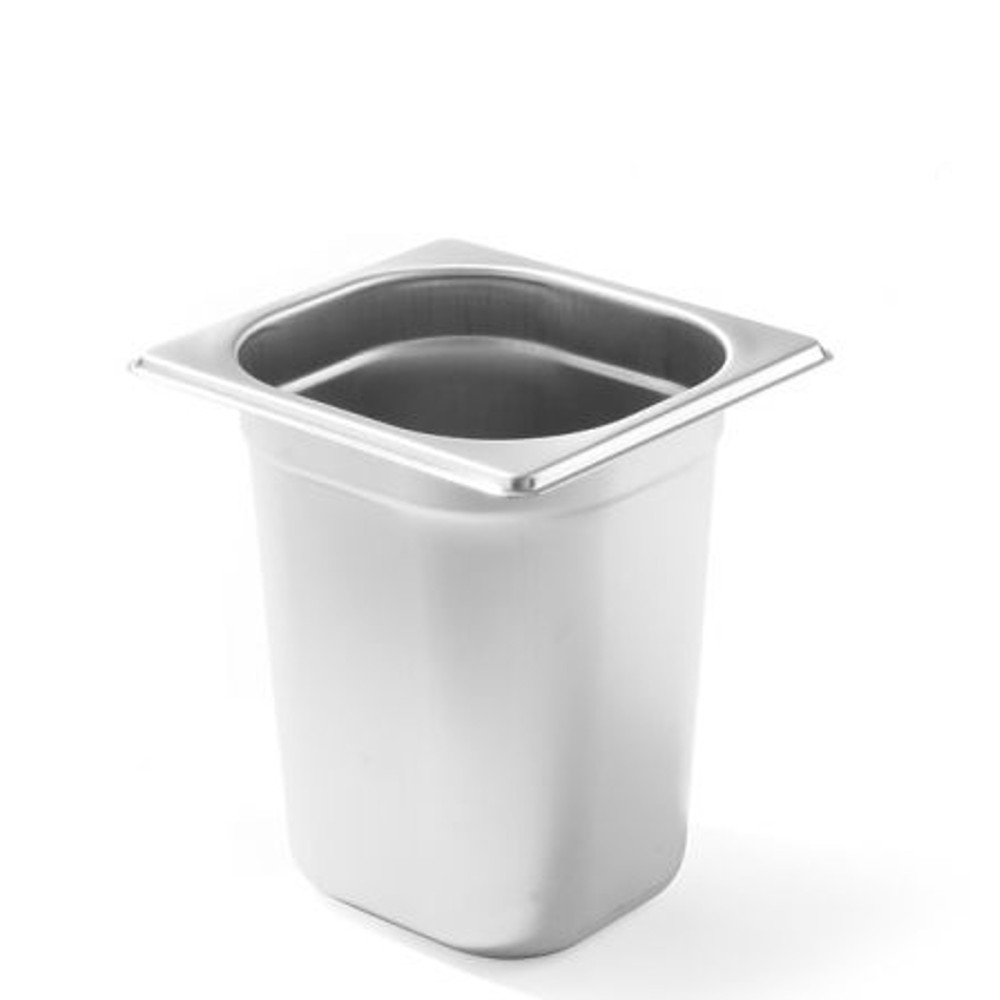 GN 1/6 container 150 mm made of stainless steel - Hendi 800645
