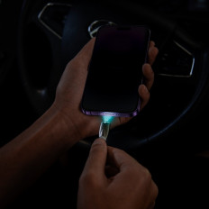 Καλώδιο για γρήγορη φόρτιση καλωδίου iPhone USB-C - Lightning 480MB / S PD 20W 1m Λευκό