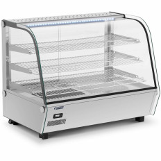 Local de aquecimento. Aparelho para apresentação de pratos 3 prateleiras 1500 W 160 L