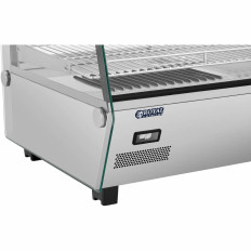 Local de aquecimento. Aparelho para apresentação de pratos 3 prateleiras 1500 W 160 L