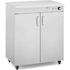 Guarda-roupa de aquecimento para rodas em rodas até 120 placas qua. 29 cm 800 W