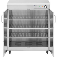 Fűtőszekrény a kerekeken a kerekeken 120 lemezes heves. 29 cm 800 w