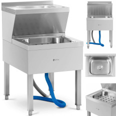 Sink to mop with washbasin 61 x 50 x 84.5 cm