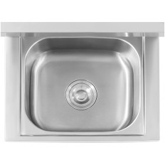 Évier à la vadrouille avec lavabo 61 x 50 x 84,5 cm