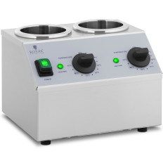 Dobbelt-hot saucer flasker Dobbelt 2 Opvarmningszoner 2x1 l