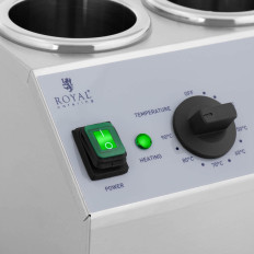 Bottiglie a doppio caldo Bottiglie Doppia 2 zone di riscaldamento 2x1 l