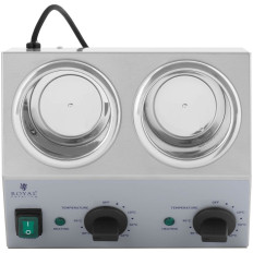 Dobbelt-hot saucer flasker Dobbelt 2 Opvarmningszoner 2x1 l