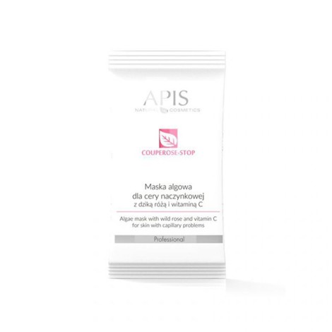 Apis couperose-stop, algae mask 20g — front view
