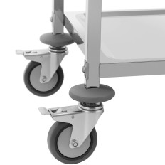Catering servitris för servering 2 hyllor 70 x 40 cm till 64 kg