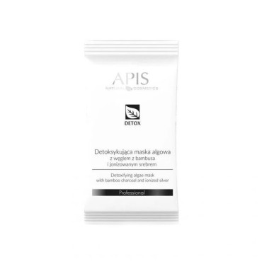 Apis Detox entgiftende Algenmaske mit Bambuskohle und ionisiertem Silber 20g — Vorderansicht