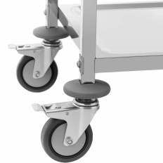 Servitörshandtaget för att betjäna 3 hyllor 73 x 38 cm till 81 kg