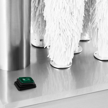 Máquina de vidro de vidro polidor 5 pincéis 1320 W