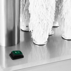 Máquina de vidro de vidro polidor 5 pincéis 1320 W