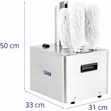 Polister sklenené sklo stroje 5 kefy 1320 W