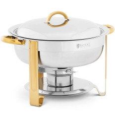 Serviesverwarmer rond voor pasta met deksel 4.5 L