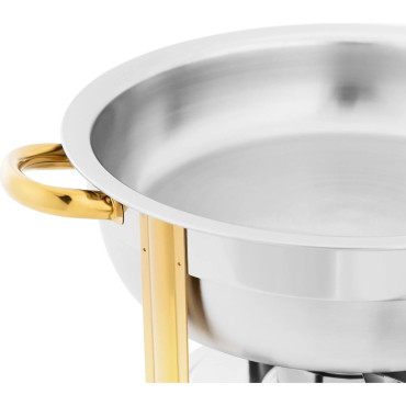 Aquecedor de mesa redondo para pasta com capa 4.5 L