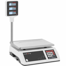 LCD uzglabāšanas tabulas vadības skala 6 kg / 1 g