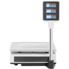 LCD uzglabāšanas tabulas vadības skala 6 kg / 1 g