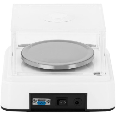 Poids de laboratoire analytique avec couvercle LCD 2000 g / 0,01 g