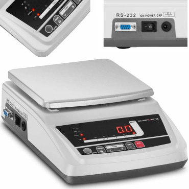 Laboratorieanalysvikt LED 6000 g / 0,1 g