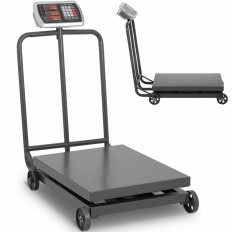 Plate-forme industrielle Échelle 600 kg / 100 g de roues LCD