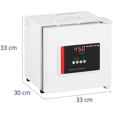 Mikrobiologisk laboratorieinkubator 45 C 7,5 liter