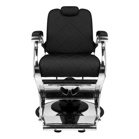 Gabbiano Barber Chair Dario zwart — vooraanzicht