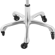 Silla cosmética con respaldos sobre ruedas. Physa Bochum - gris