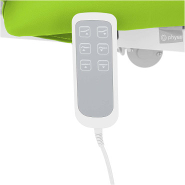 Mesa cosmética de cama para massagem elétrica 3 motores 250 kg nantes - verde claro