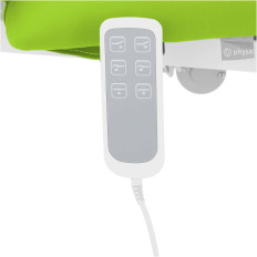 Mesa cosmética de cama para massagem elétrica 3 motores 250 kg nantes - verde claro